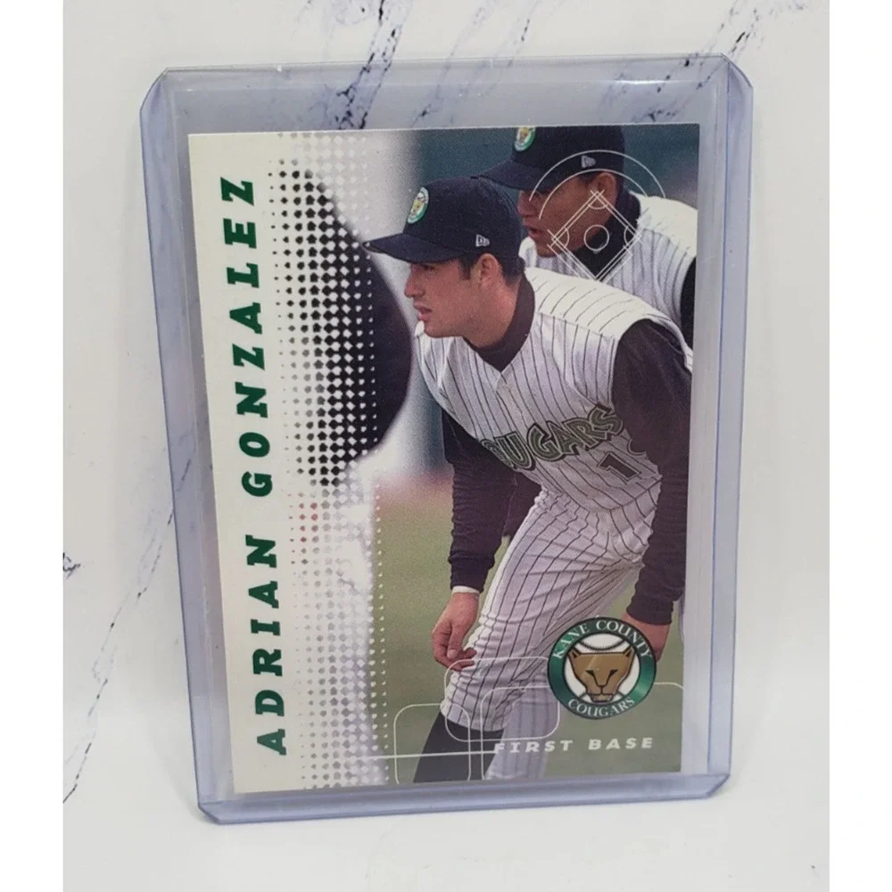 2001 Grandstand Kane County Cougars Adrian Gonzalez Minor League Card